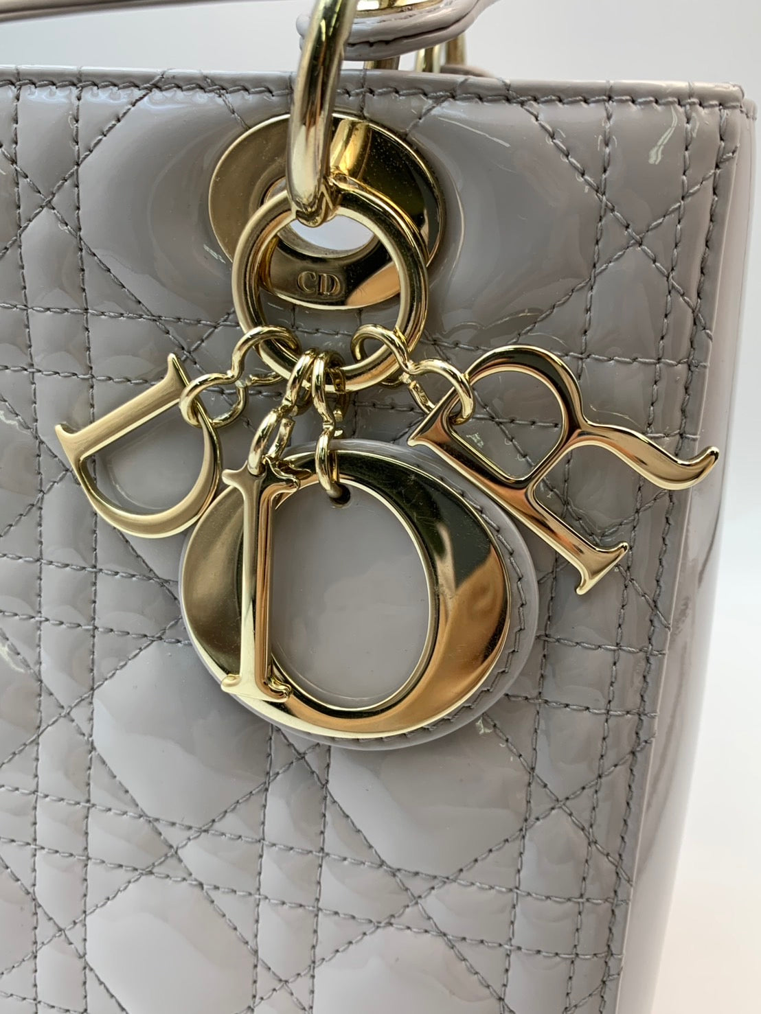 Dior Lady Dior パテントレザー