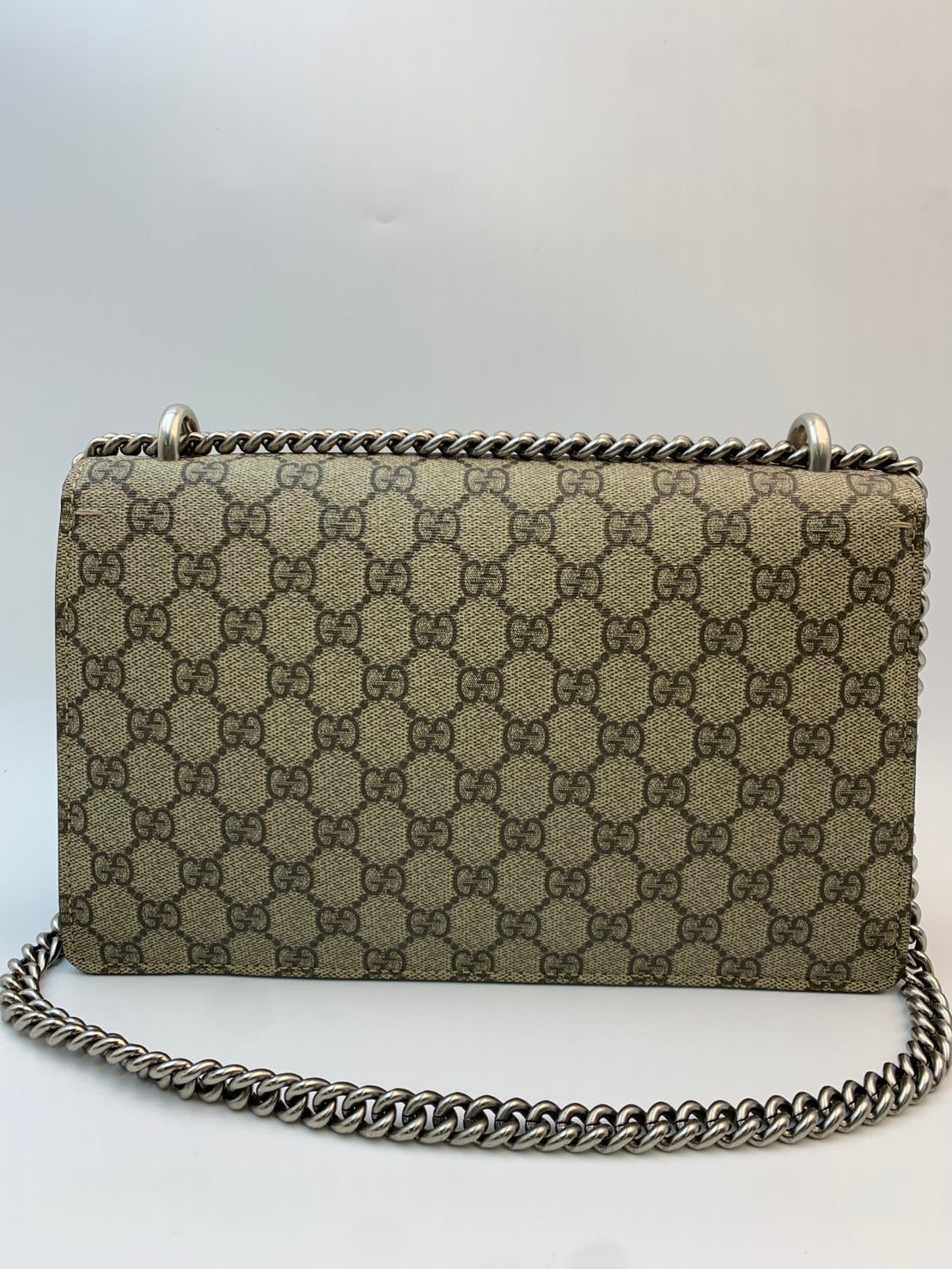 Gucci Dionysus GG Supreme キャンバス ベージュ/エボニー × ブラック