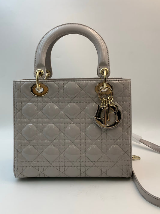 Dior Lady Dior パテントレザー
