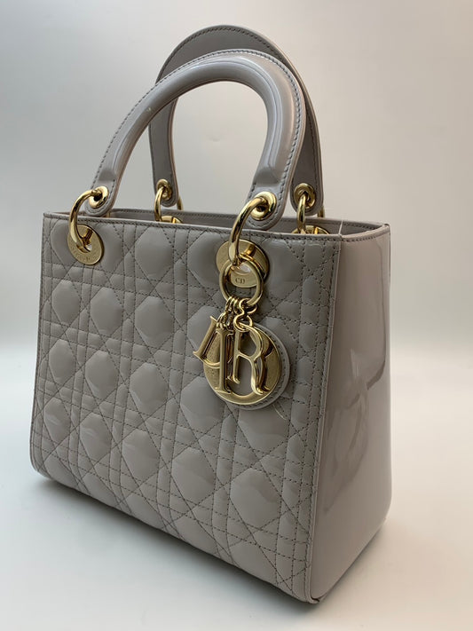Dior Lady Dior パテントレザー